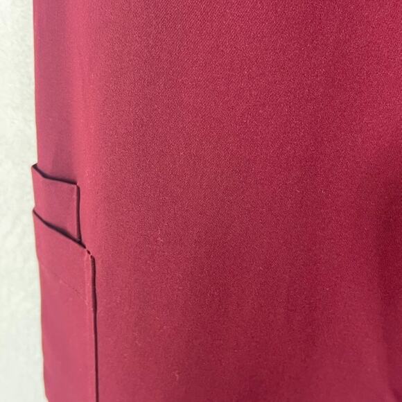 Figs Scrub Pants Mens Sz Large Cairo Cargo Burgundy Technical Collection TM3001 - Picture 12 of 16